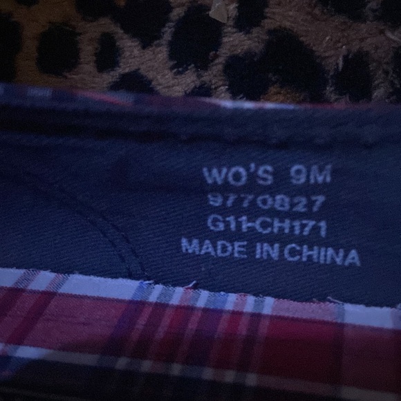 Sperry Top Sliders Plaid Slip on Deck Shoes Size 9 need cleaning good condition - Picture 3 of 6